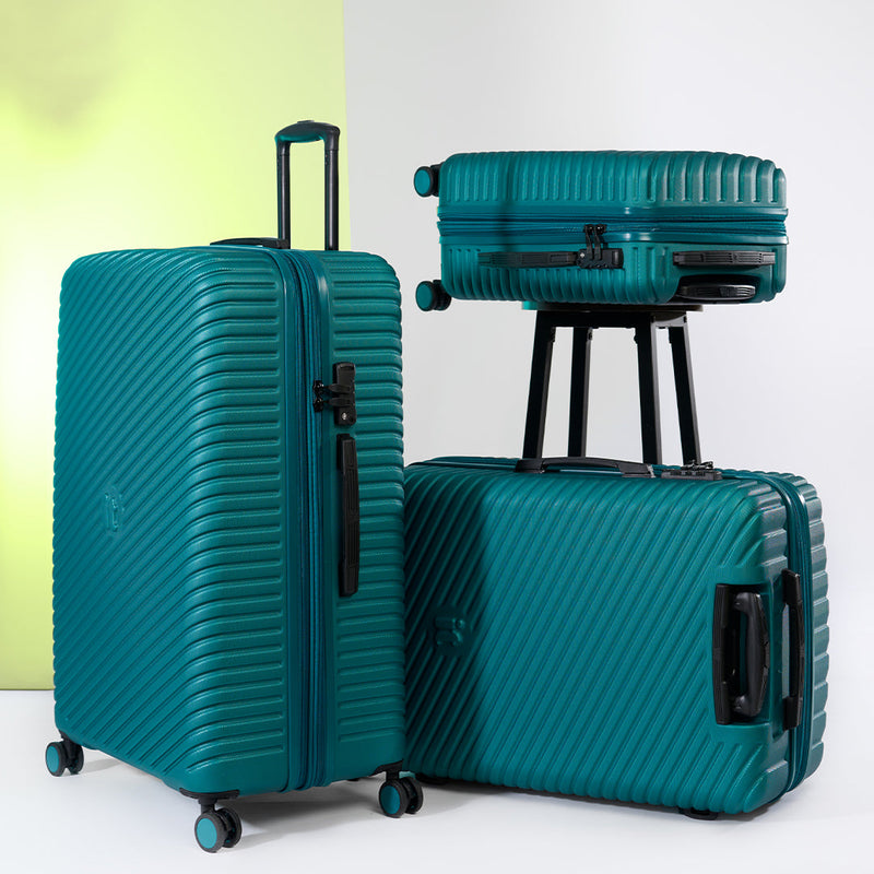 Pleating - 3pc Set (Teal Green)