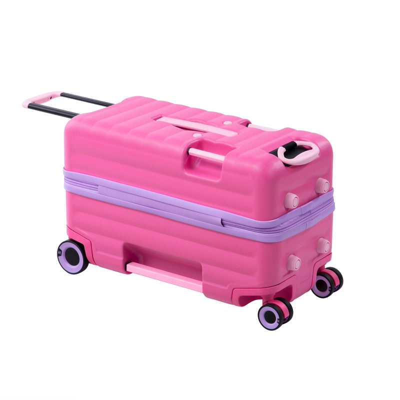 Trunkryder - Kids Ride-On Suitcase (Azalea Pink)