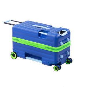 Trunkryder - Kids Ride-On Suitcase (True Blue)