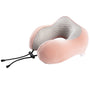 Memory Foam Travel Neck Pillow (Rose)
