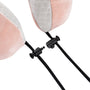 Memory Foam Travel Neck Pillow (Rose)