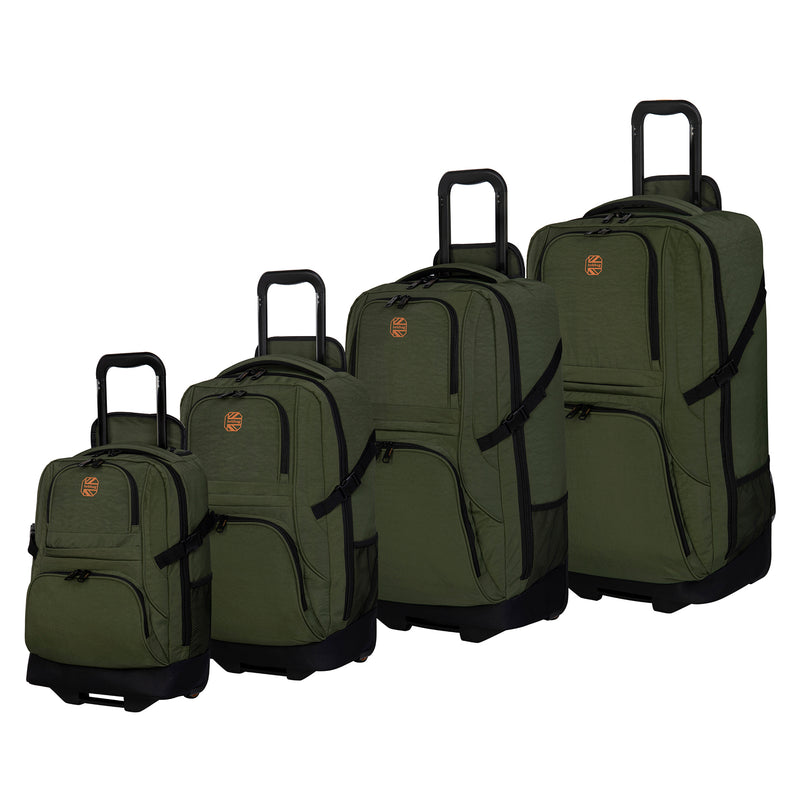 BRITBAG Nauru - Medium Trolley Backpack (Khaki)