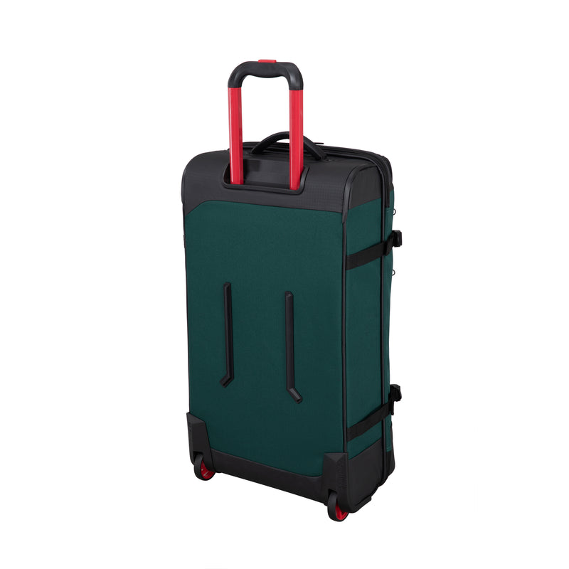BRITBAG Persevering - 2-Wheel Large Duffle Bag (Rain Forest / Black)