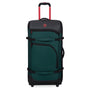 BRITBAG Persevering - 2-Wheel Large Duffle Bag (Rain Forest / Black)