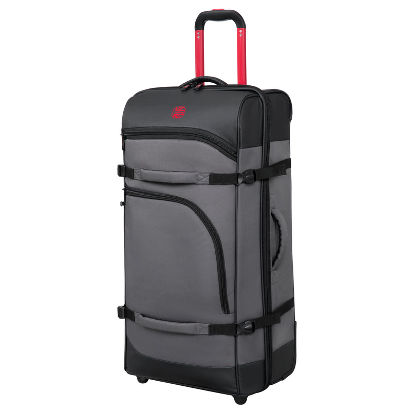 BRITBAG Persevering - 2-Wheel Large Duffle Bag (Charcoal)