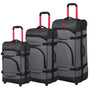 BRITBAG Persevering - 2-Wheel Large Duffle Bag (Charcoal)