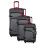 BRITBAG Persevering - 2-Wheel Large Duffle Bag (Charcoal)