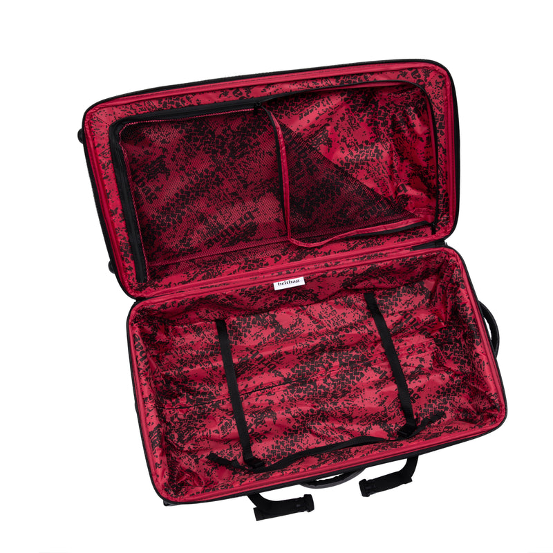 BRITBAG Persevering - 2-Wheel Large Duffle Bag (Charcoal)