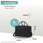 Outpaced - Small Holdall (Black)
