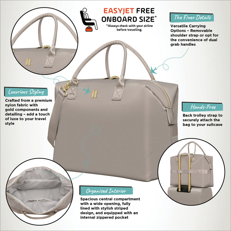 Charmer - Holdall (Simply Taupe)