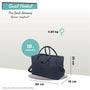 Outpaced - Small Holdall (Blueberry)
