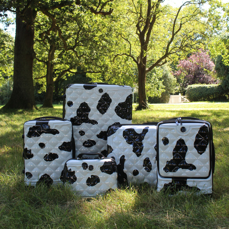 Indulging - 4pc Set (Moo Cow Print)