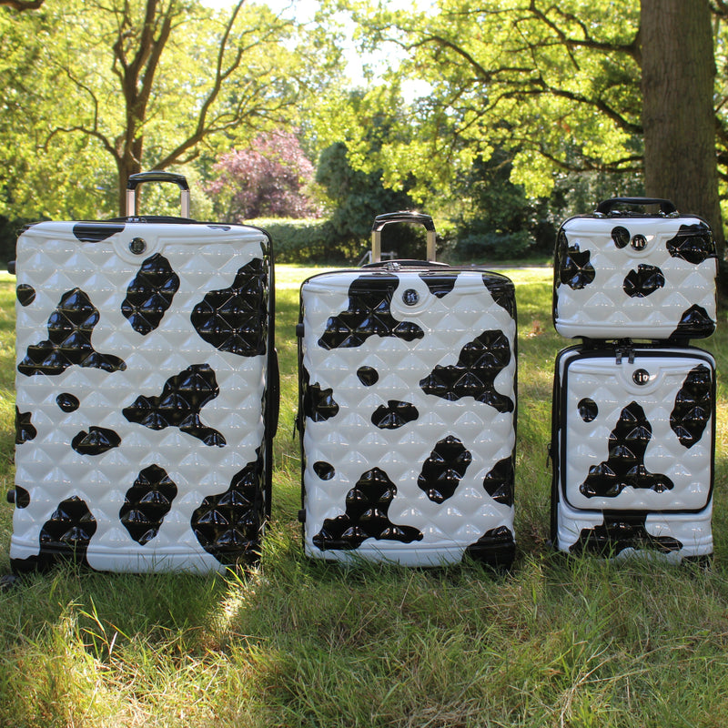 Indulging - 4pc Set (Moo Cow Print)