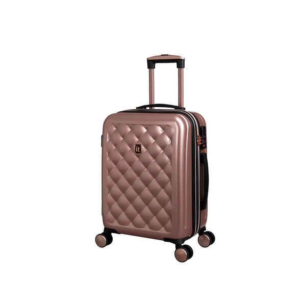 It luggage cushion store lux suitcase pink