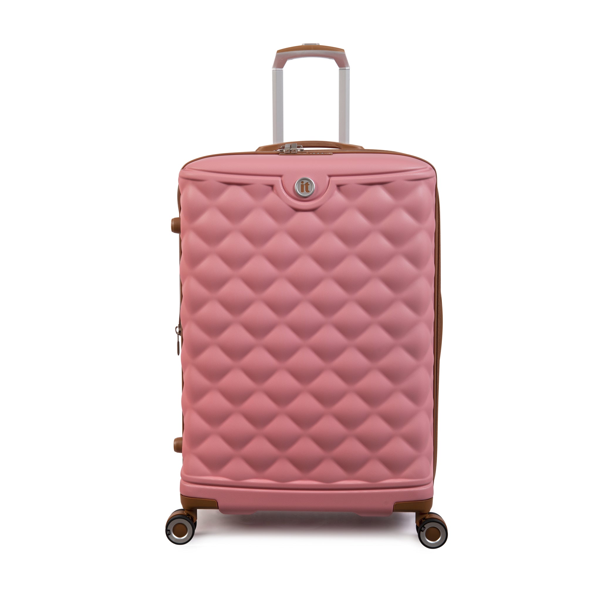 IT Luggage, Bags, It Luggage Indulging Hard Shell Travel Vanity Case  Flamingo Pink