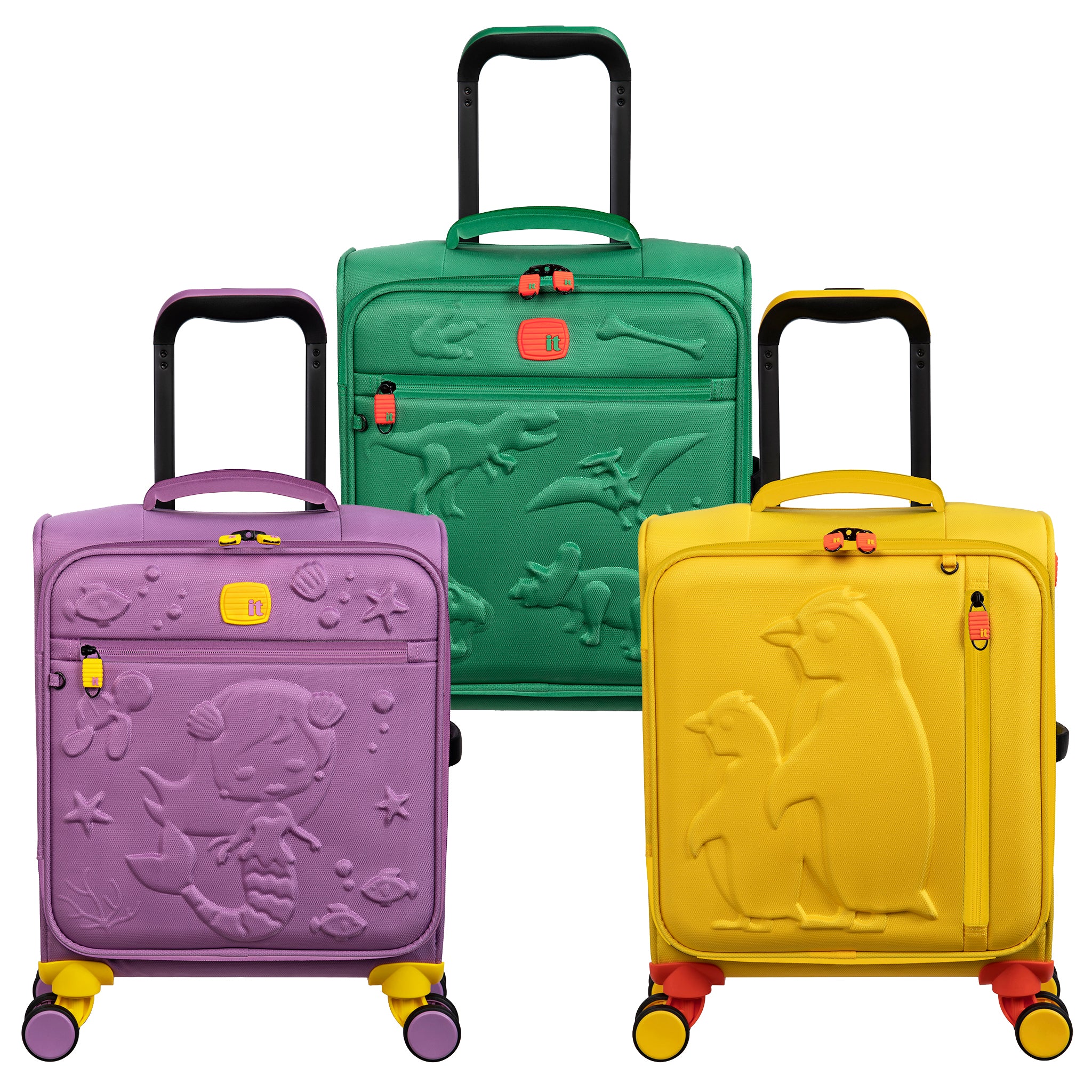 it Luggage Mermaid Reef Kids Underseat in Light Pansy