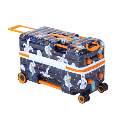 Trunkryder - Kids Ride-On Suitcase (Spaceship)