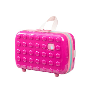 Bobble Bloc - Kids Handheld Travel Case (Raspberry Rose)