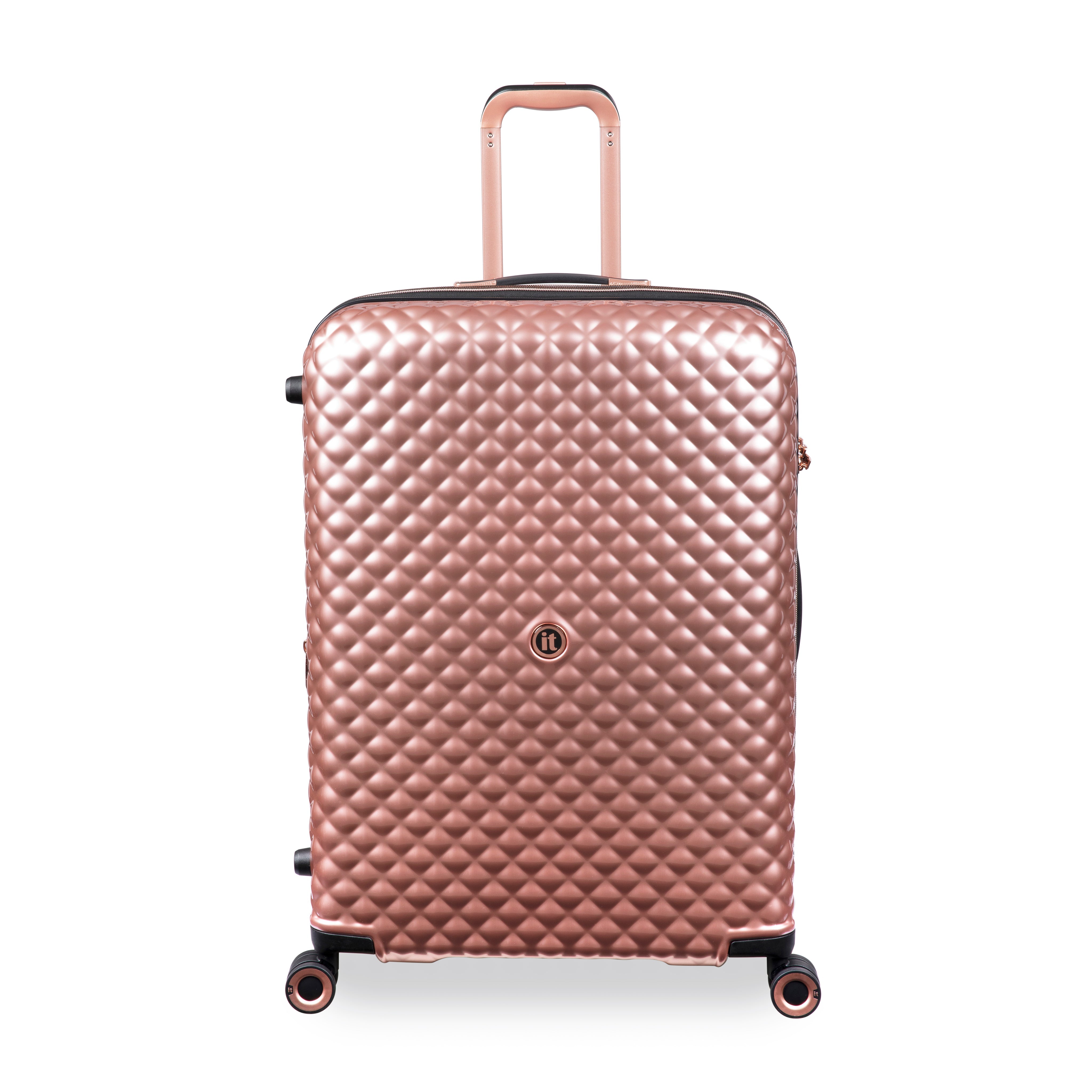 it Luggage Glitzy Large in Metallic Rose Gold