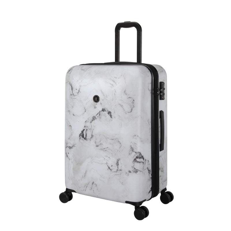 Black and white marble suitcase online