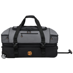 BRITBAG Jakarta - 2-Wheel Duffle Bag (Pewter / Black)