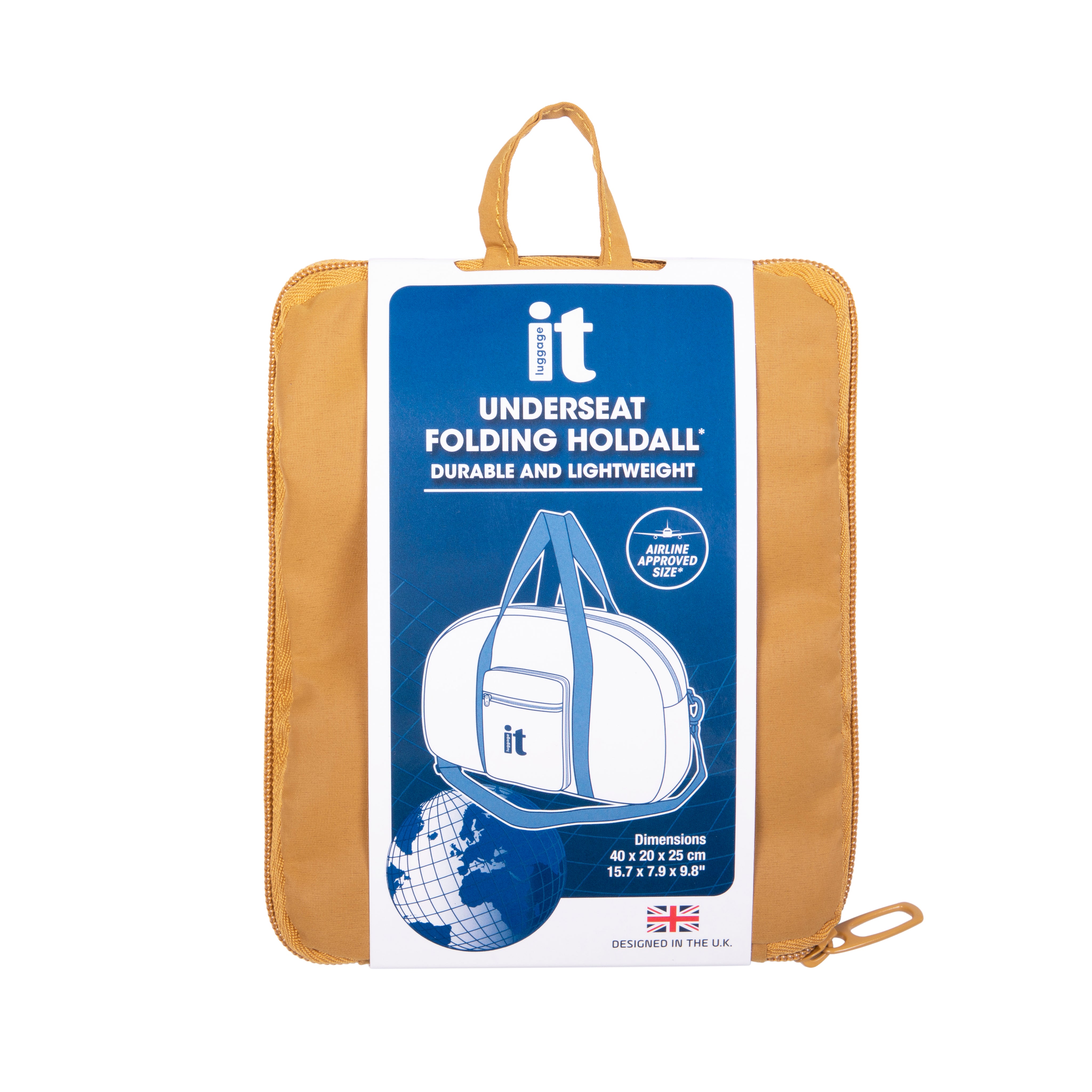 it Luggage Foldable Holdall (Harvest Gold)