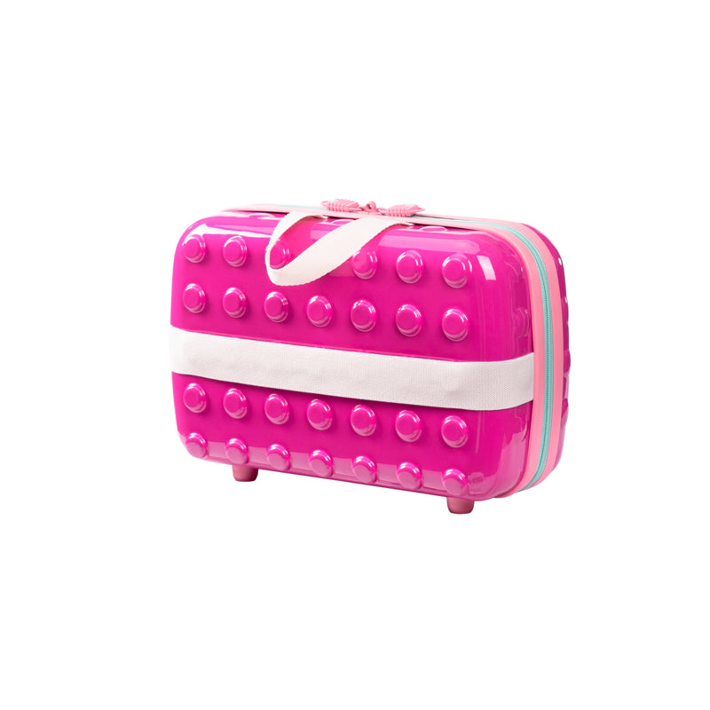 Bobble Set it Luggage | Bobble Bloc - Kids 2pc Set in Raspberry Rose