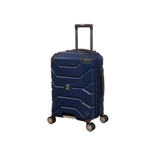 Bright blue suitcase on sale