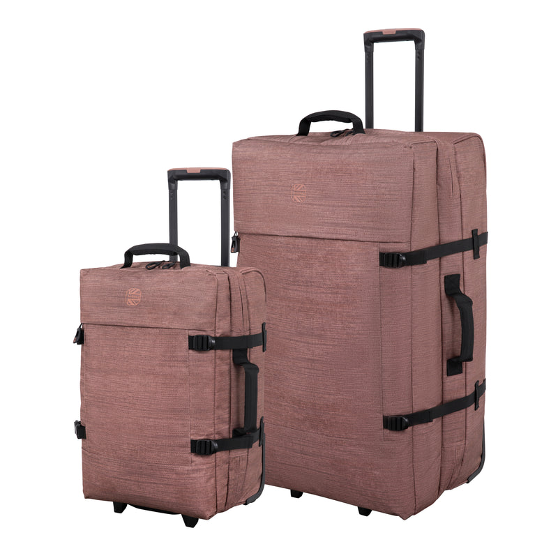 BRITBAG Maputo - 2pc Set (Pink Brown)