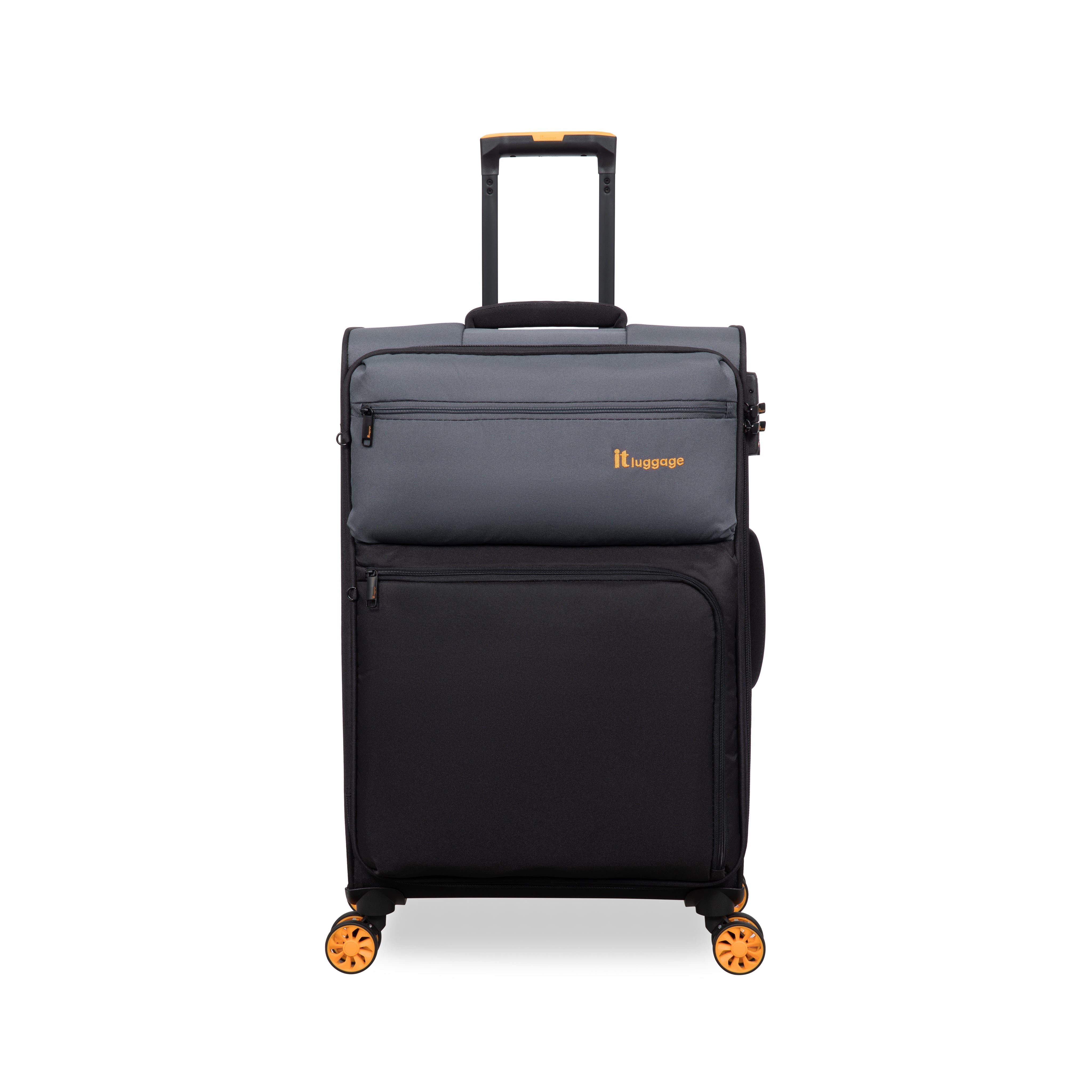 it Luggage | Duo-Tone - Medium in Pewter / Black