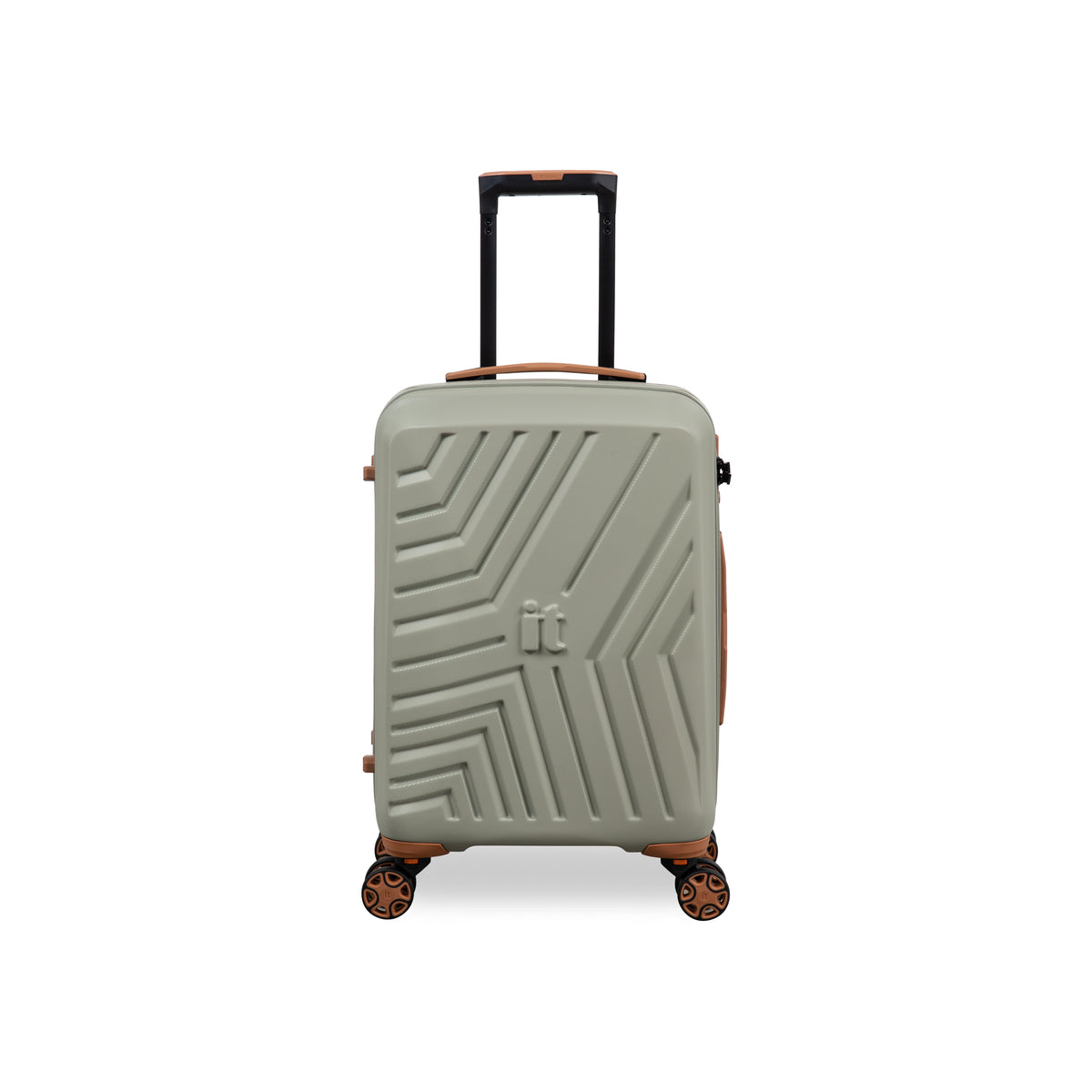 ITLUGGAGE Convertible Cabin Suitcase in Abbey Stone