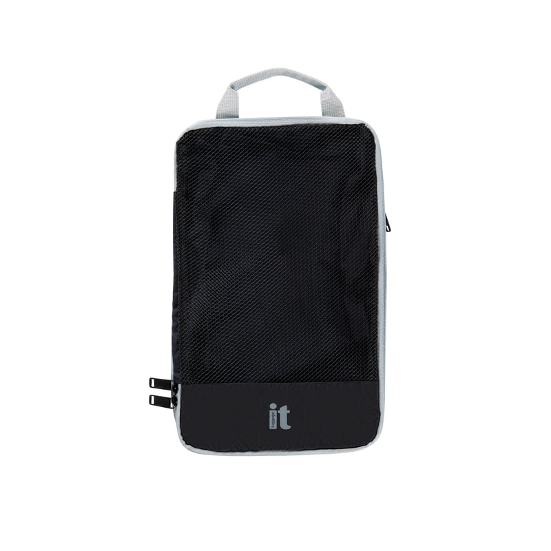 3pc Compression Travel Packing Cube Set (Black)