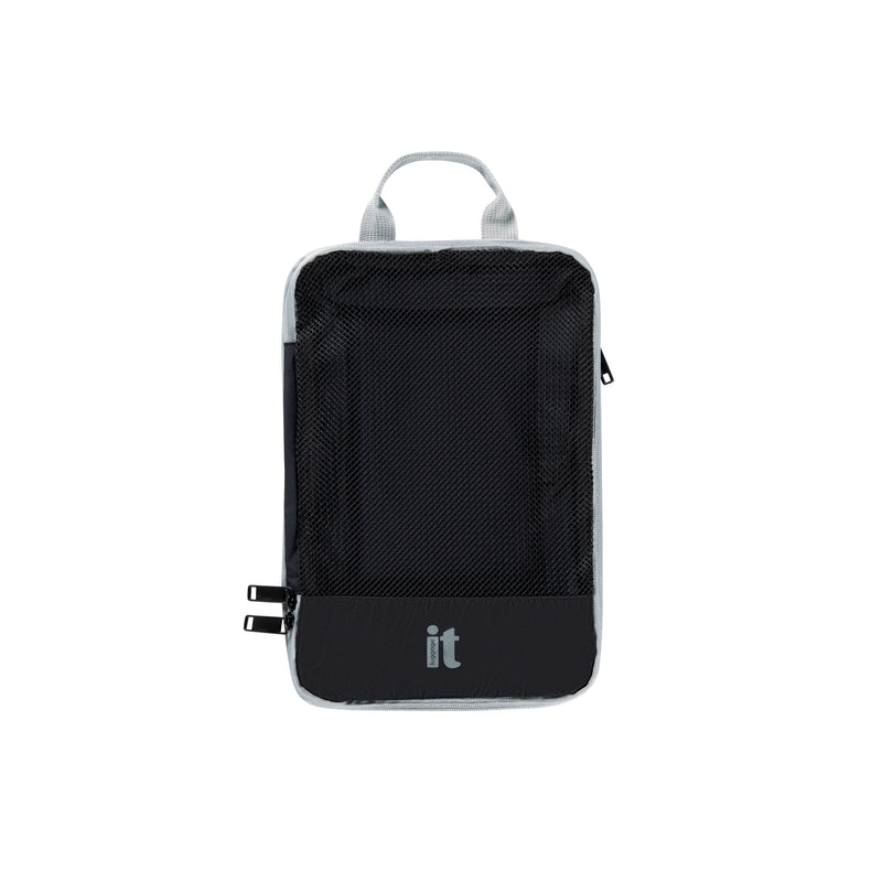 3pc Compression Travel Packing Cube Set (Black)