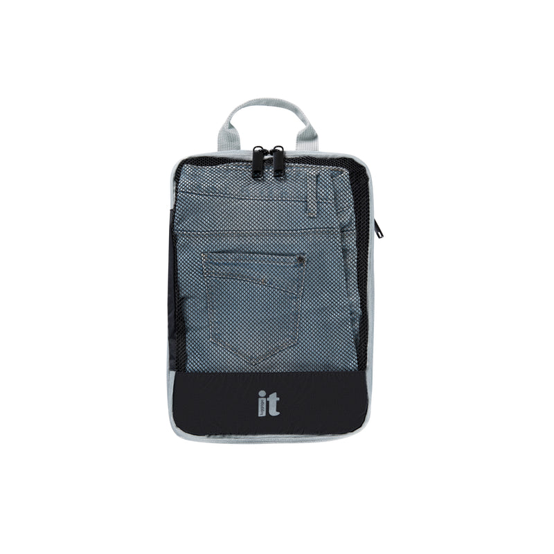 3pc Compression Travel Packing Cube Set (Black)