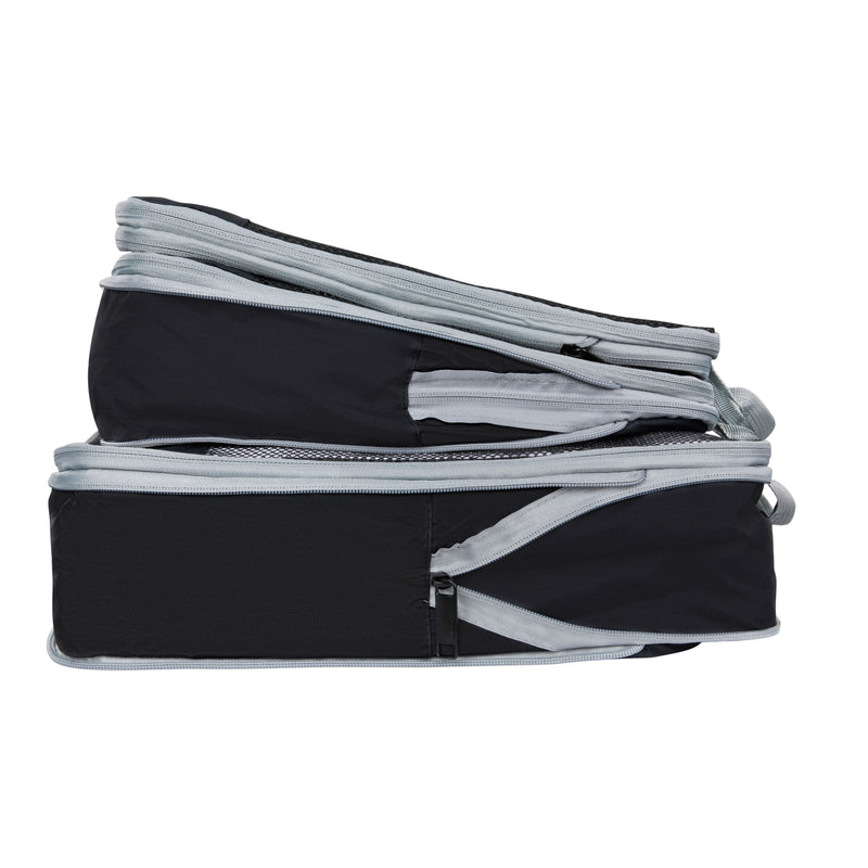 3pc Compression Travel Packing Cube Set (Black)