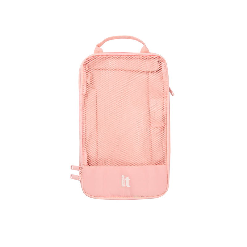 3pc Compression Travel Packing Cube Set (Misty Rose)