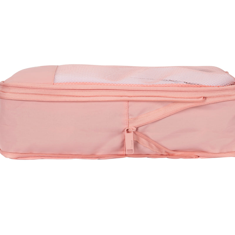 3pc Compression Travel Packing Cube Set (Misty Rose)