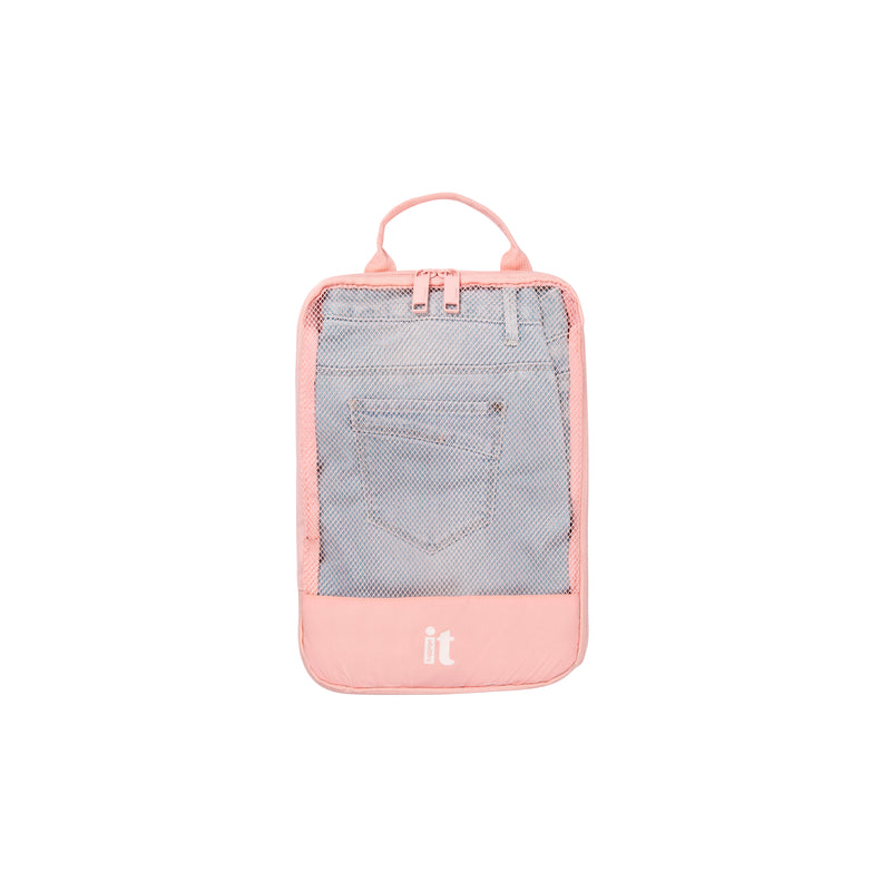 3pc Compression Travel Packing Cube Set (Misty Rose)