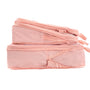 3pc Compression Travel Packing Cube Set (Misty Rose)