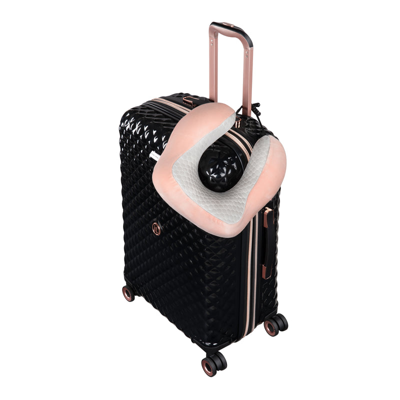 Memory Foam Travel Neck Pillow (Rose)