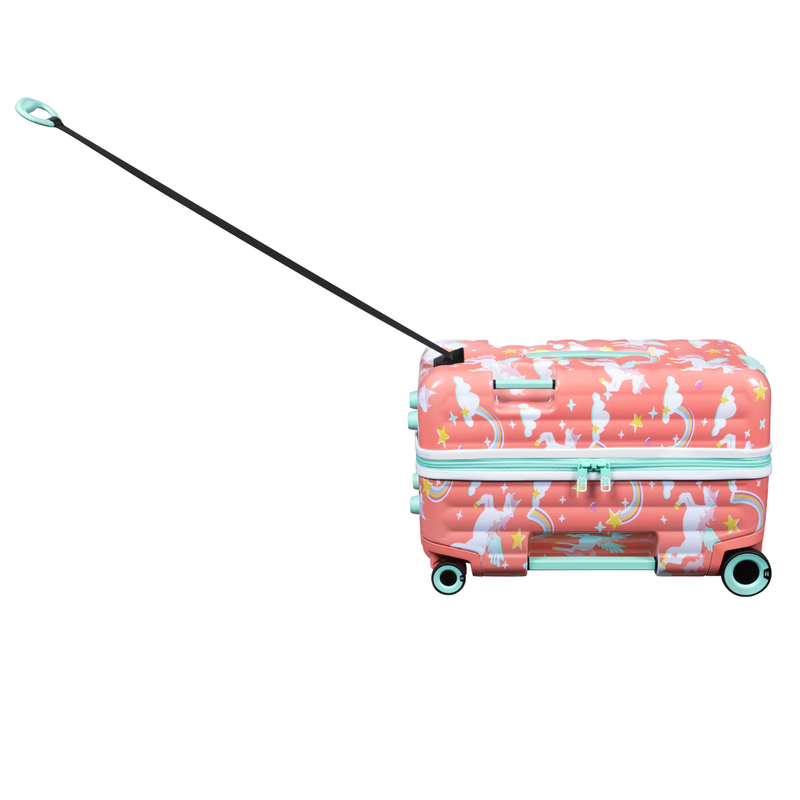 Trunkryder - Kids Ride-On Suitcase (Unicorns)