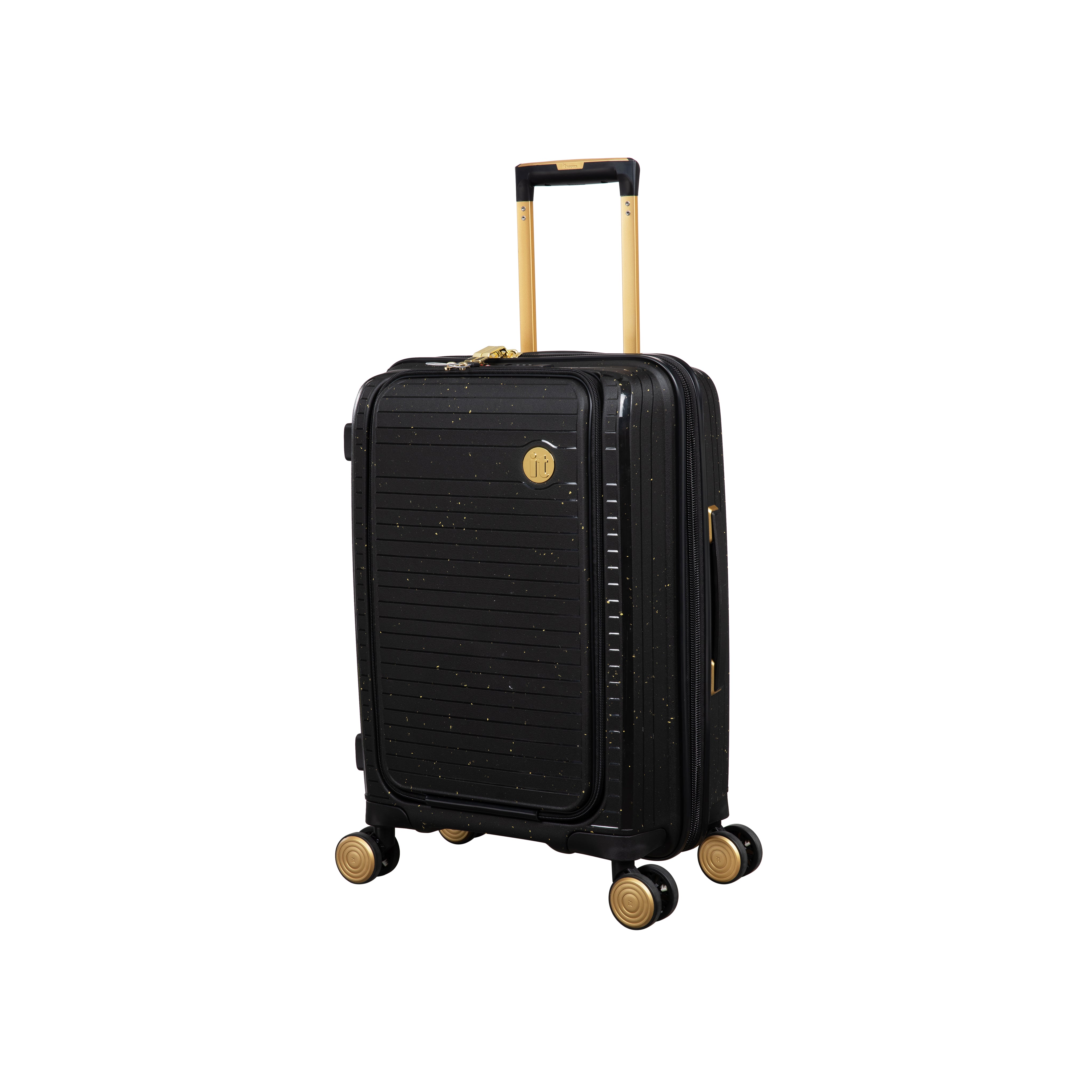 it Luggage | Spontaneous - Cabin with Pocket in Black/Gold