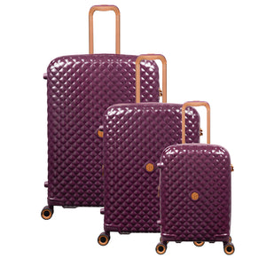 Glitzy - 3pc Set (Dark Cherry)