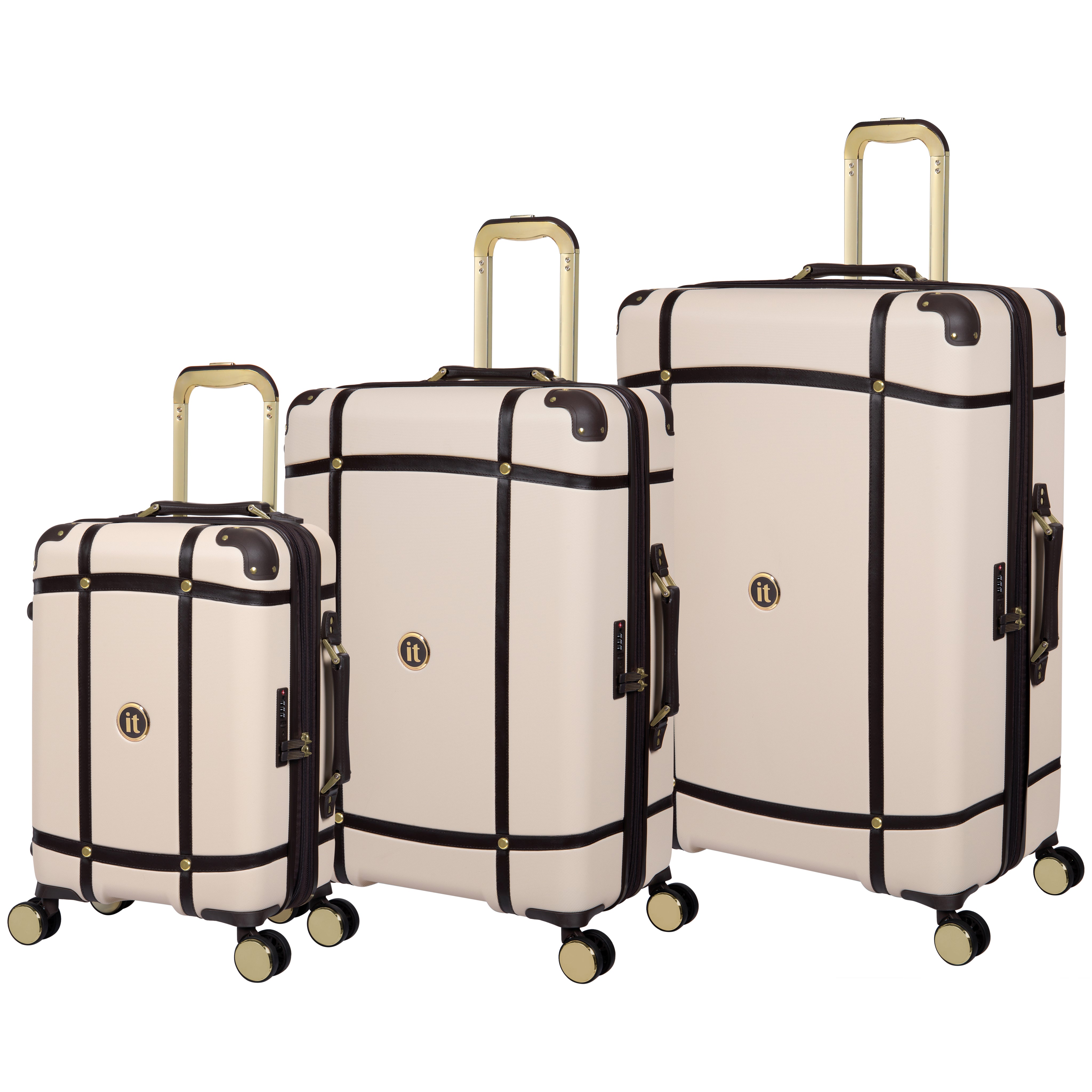 it Luggage Superiority 3pc Set (Cream) - Main Image