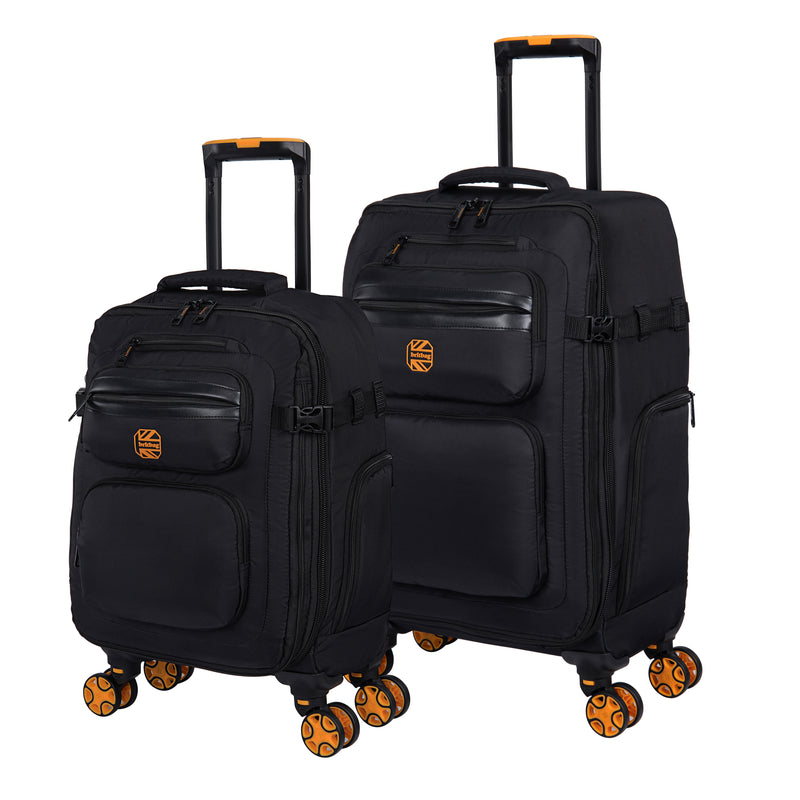 BRITBAG Berwick - Trolley Backpack 2pc Set (Black)