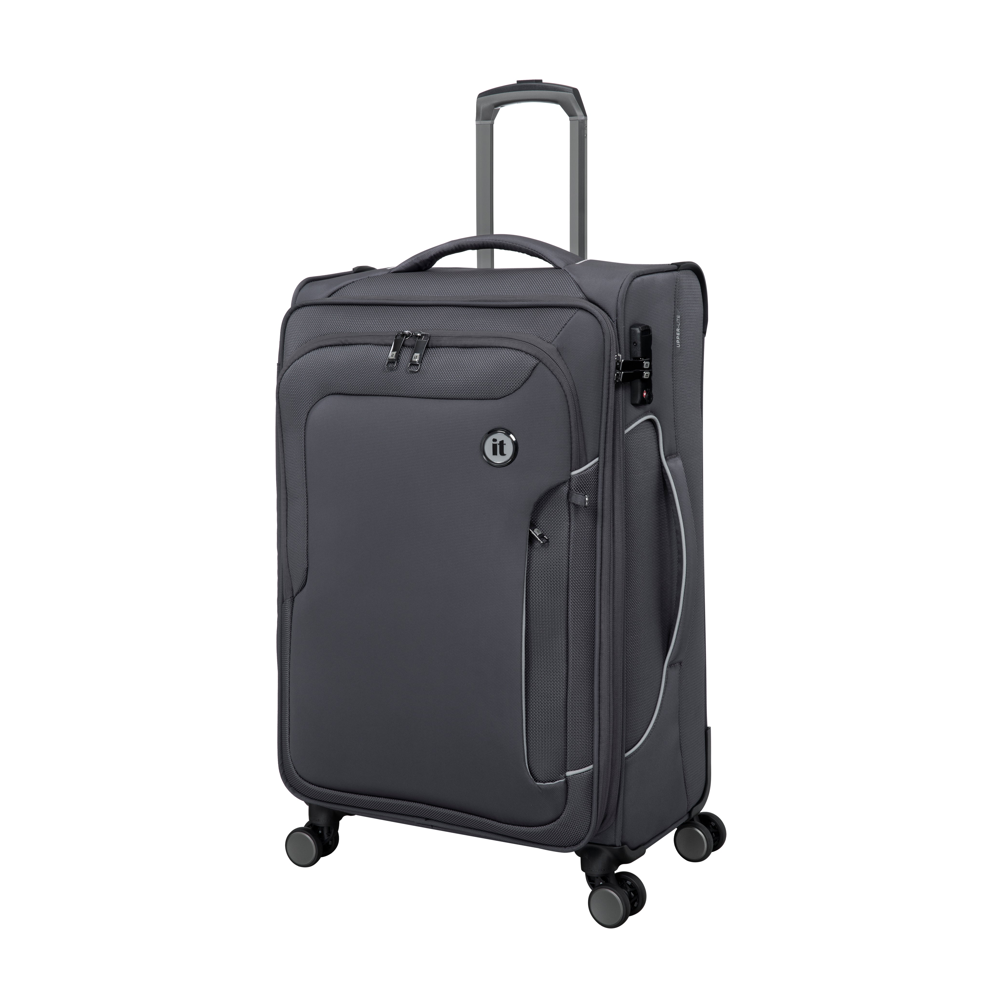 it Luggage Teleported 3pc Set in Warm Charcoal