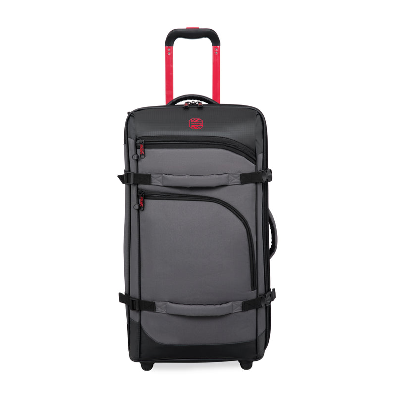 BRITBAG Persevering - 2-Wheel Medium Duffle Bag (Charcoal)