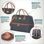 Alluring - Large Holdall (Charcoal)
