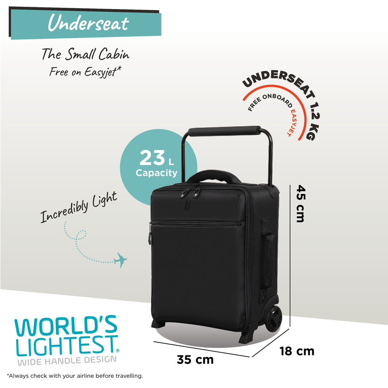 Atmospheric Wide Handle Design - Underseat (Black)