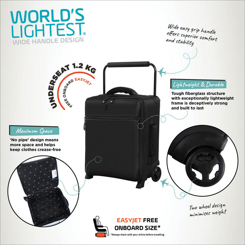 Atmospheric Wide Handle Design - 2pc Set (Black)